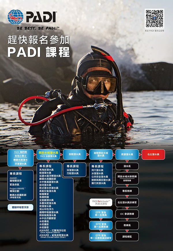 【香港 DRT丨PADI 等你！】原文轉(zhuǎn)自PADI 訂閱號